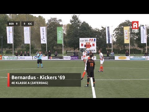 Samenvatting Bernardus - Kickers '69 (zaterdag 23 oktober)