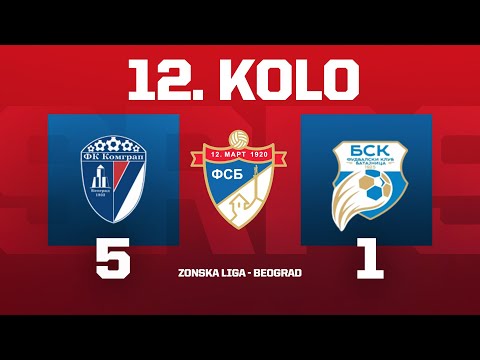 KOMGRAP - BSK BATAJNICA GCM (09.11.2025.) Zonska liga Beograd, 12. Kolo
