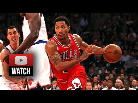 Derrick Rose Full Highlights at Knicks (2014.10.29) - 13 Pts, 5 Ast, Official Return!