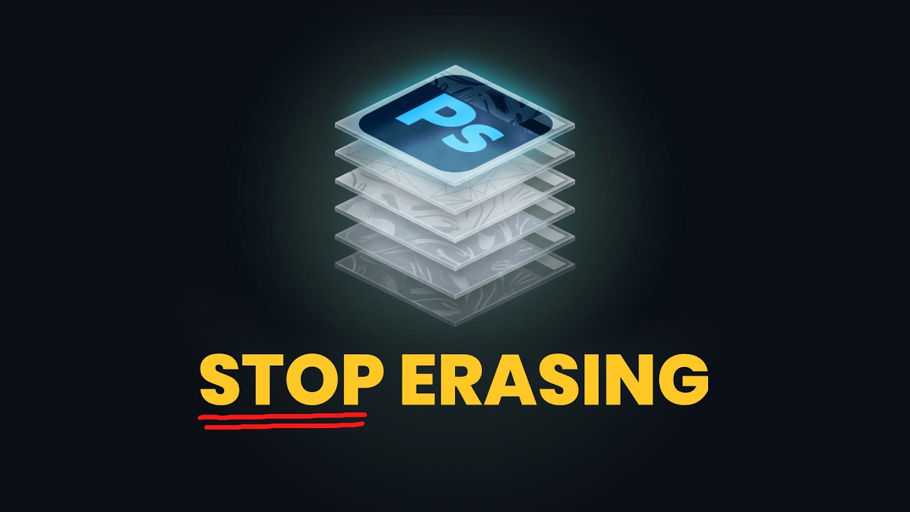 Layer Masks Photoshop Tutorial - Reversible Image Adjustments (Episode 7)