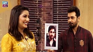 "Guess the Picture" is played by Faysal Qureshi, Mehwish Hayat &amp; Aadi