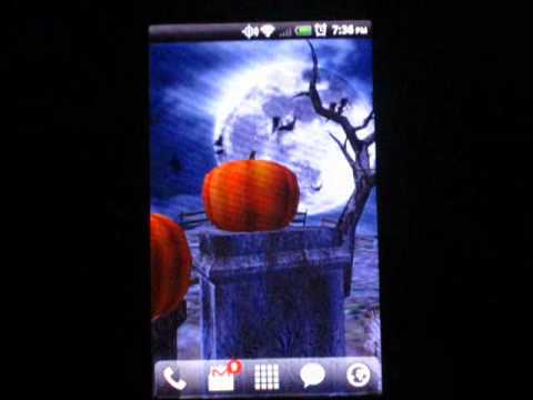 Halloween Live Wallpaper Video