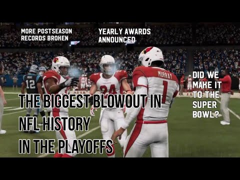 THE BIGGEST BLOWOUT IN NFL HISTORY (MADDEN 20 CB CAREER MODE EP. 10)