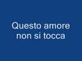 Questo amore non si tocca 