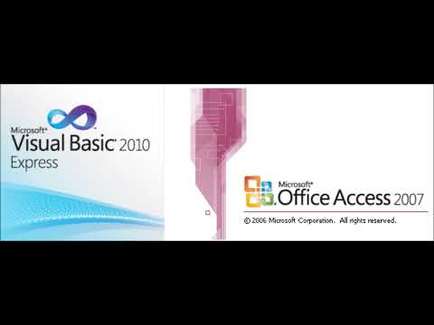 How to connect Microsoft Visual Basic 2010 Express to Microsoft Access Database (Save and Retrieve)