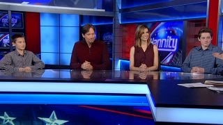 Sorbo family joins forces to film 'Let There Be Light' video