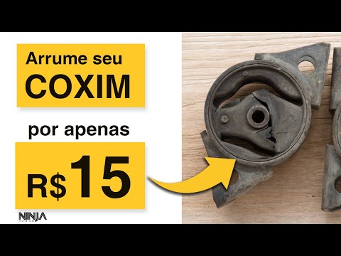Arrume COXIM estourado do MOTOR em CASA! Quase de graça!