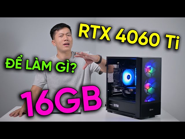 Card màn hình INNO3D GEFORCE RTX 4060 Ti 16GB TWIN X2 BLACK 