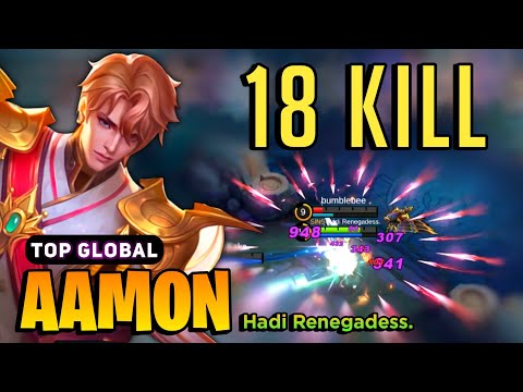 Aamon Best Build 2023 [ Aamon Top 1 Global Gameplay ] Hadi Renegadess. - Mobile Legends