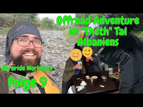 Offroad durch das Albanische "Theth" Tal mit der Kawasaki Versys X300 "S1E9 TET Albanien