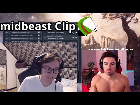 Baus reacting to Midbeast Clip and falls in love | Thebausffs Clips