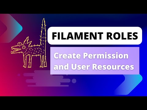 1 Create Project and Install Filament Laravel Filament Roles and Permissions