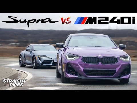 Which is the Better BMW? 2022 Toyota GR Supra vs BMW M240i