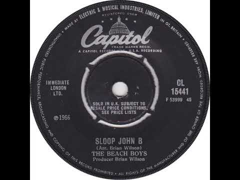 UK New Entry 1966 (115) The Beach Boys - Sloop John B