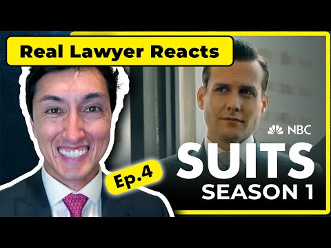 I worked in corporate Biglaw, let's watch Suits together. (S1, E4)