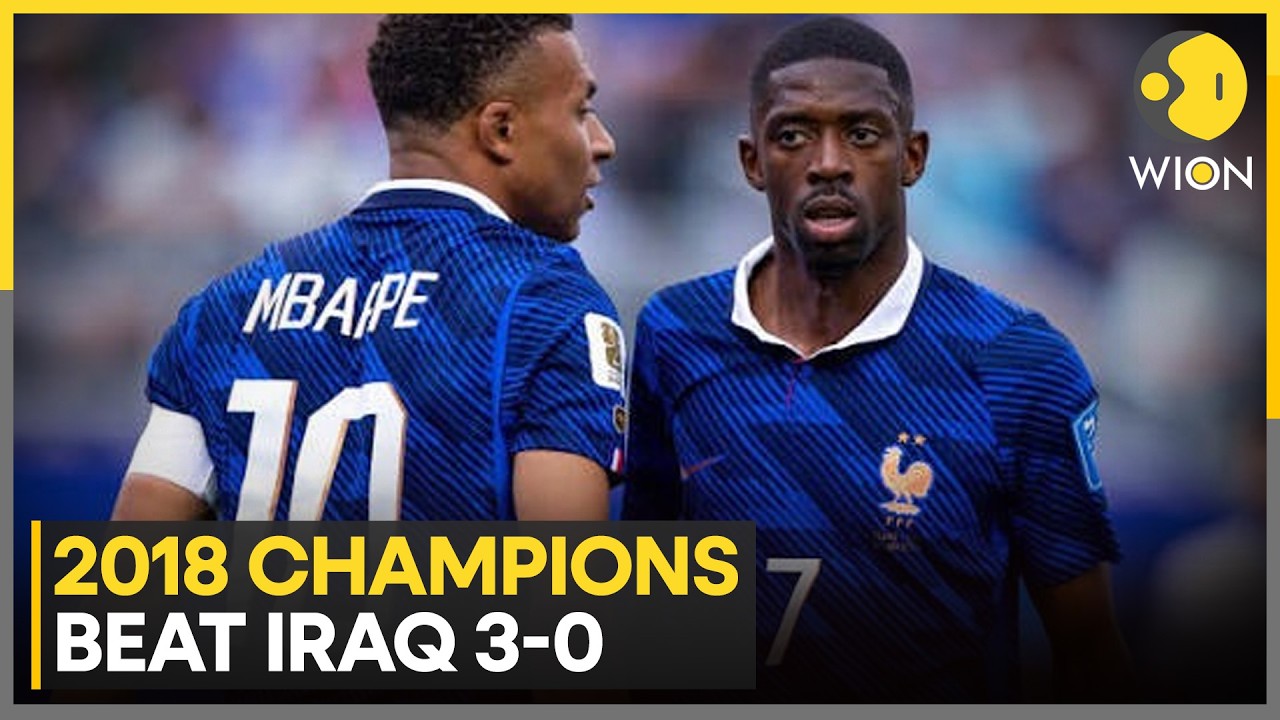 FIFA World Cup: 2018 Champions France Beat Iraq 3-0 To March Into Last 32 | WION News