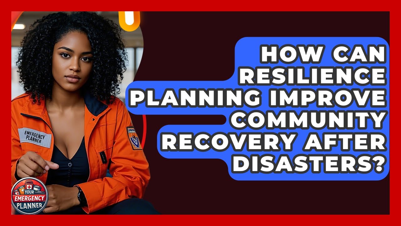How Can Resilience Planning Improve Community Recovery After Disasters? | Your Emergency Planner