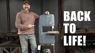 Restoring My Grandad’s 70-Year-Old Craftsman Bandsaw (Back to Work!)