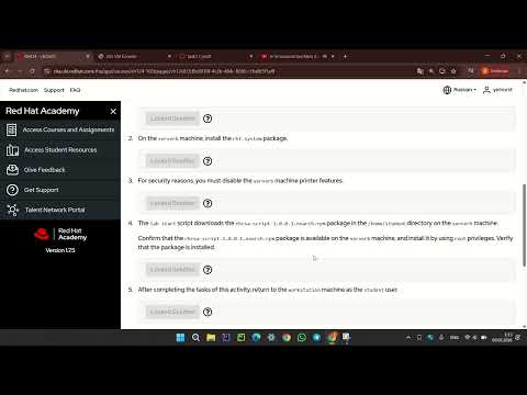 Red Hat | Lab 12.7: Install and Update Software with RPM