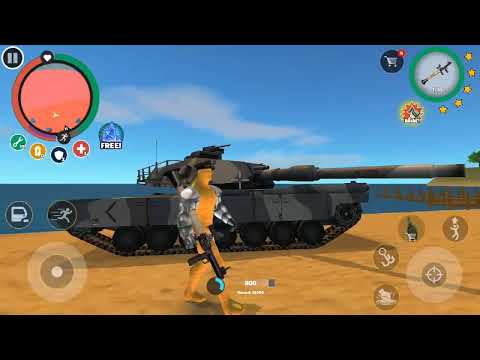 Rope Hero: Vice Town #128 Chaos in Town | Tank Madness