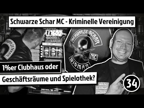 Spielothek & Casino oder 1%er Clubhaus? |Schwarze Schar MC kriminelle Vereinigung |Teil 34