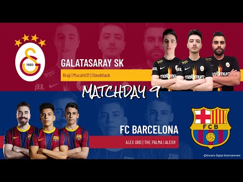 Galatasaray SK vs. FC Barcelona | Highlights Matchday 9 eFootball.Pro IQONIQ 2020-2021