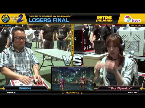 Kensou vs KuriNyanko - KOF XIV Neo Geo World Tour Season 2 Norway Stop Losers Final