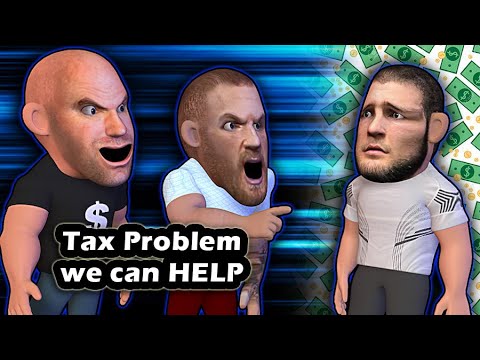 Dana & Conor celebrates Khabib's Tax problem
