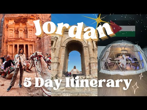 Jordan 5 Day Itinerary: Amman, Jerash, Petra, Wadi Rum, Aqaba, Dead Sea - 2023 Travel Vlog ep 2