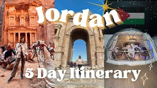 Jordan 5 Day Itinerary: Amman, Jerash, Petra, Wadi Rum, Aqaba, Dead Sea - 2023 Travel Vlog ep 2