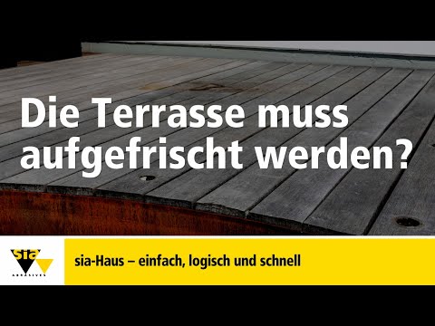 sia-Prozess - 15 Terrassen sanieren mit dem sia-Haus