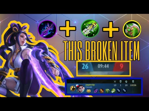 TRY THIS BROKEN ITEM ON YOUR HANABI! 🔥🔥 HANABI GAMEPLAY / HANABI_PH / MLBB