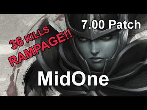 MidOne Phantom Assassin | 36 Kills | 7.00 patch - Full Game