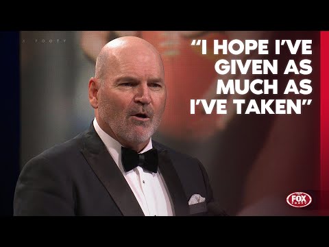 Chief earns Legend status! Jason Dunstall's HOF speech in full ❤️‍🔥 | Fox Footy