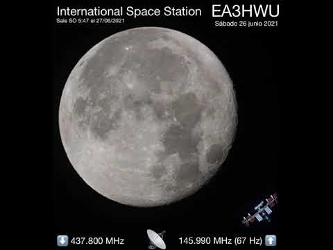 ISS International Space Station EA3HWU