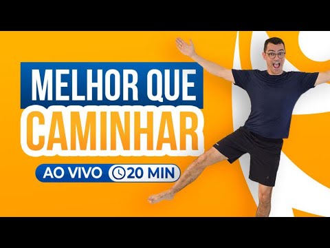 🔥 Queime Mais Calorias Que Caminhando na Rua! Caminhada em Casa 20min