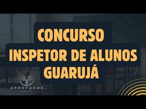 GUARUJÁ 2026 COMPETITION: Student Inspector Notice Open! (Salary of R$ 4,123) 🚨