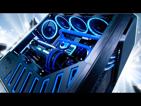 $4500 ULTIMATE RTX 3090 Custom Water Cooled Gaming PC Build - 3900XT W/ Benchmarks