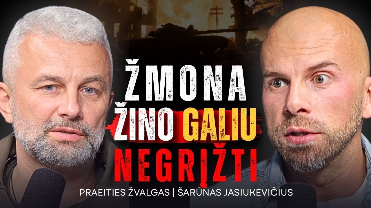 Šarūnas Jasiukevičius – atvirai apie karą, Rusijos nuosprendį ir šeimą: ginklais namuose moka naudotis visi