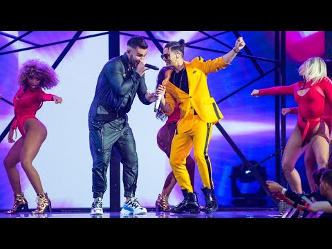 Abraham Mateo , Manuel Turizo - No Encuentro Palabras ( En vivo)