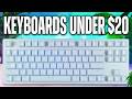 The BEST GAMING Keyboards Under 20
