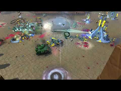 Dawn of War 3 2v2 Faction War Salamanders SM vs Alaitoc Eldar
