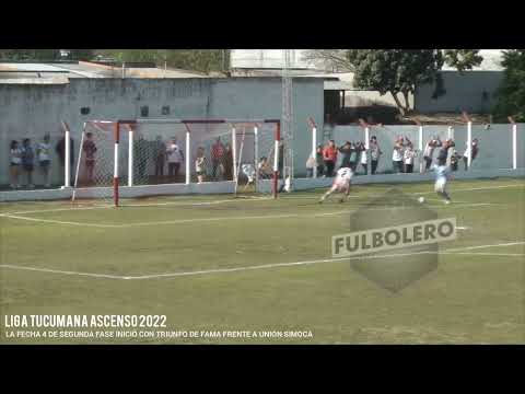 LIGA TUCUMANA ASCENSO 2022: Gran victoria de Famaillá frente a Unión Simoca en el inicio de la 4ta