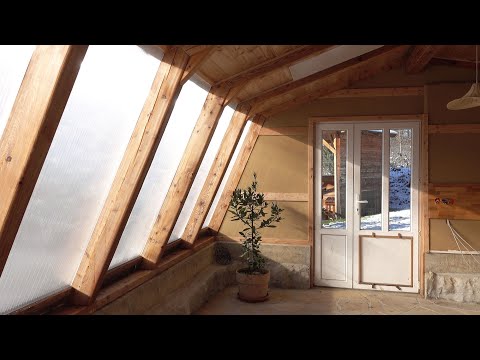 Greenhouse Revamp Pt 3: Clay Plaster & IR Heating Panels