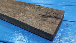 Brilliant idea from a piece of old board!