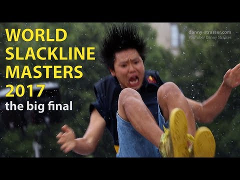 BEST TRICKLINE SLACKLINERS 2017 - World Slackline Masters final battle