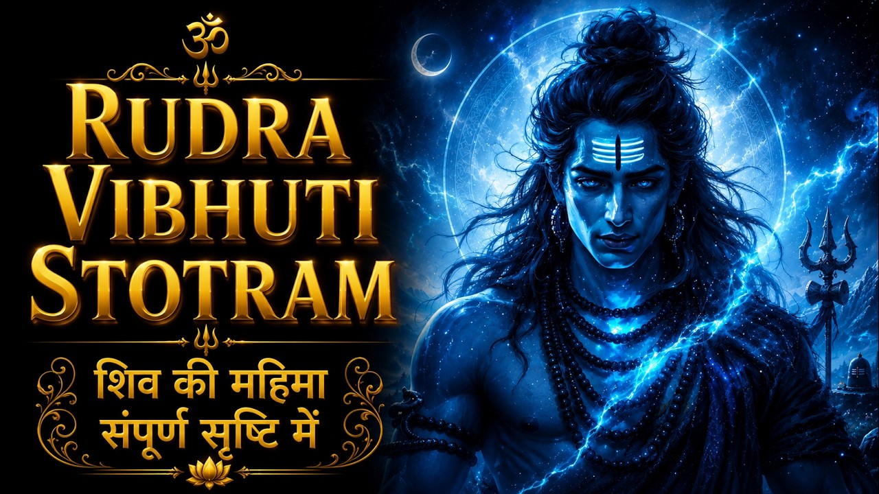 Powerful Rudra Vibhuti Stotram for Divine Protection & Blessings | Lord Shiva