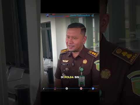 Pelimpahan Alung si Kurir 58 Kg Sabu ke Kejati Jambi