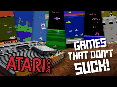 Wait… Hold up… Atari 2600 games DON’T suck?!?