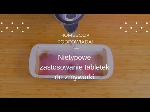 Nietypowe zastosowanie tabletek do zmywarki